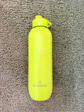 Waterdrop Yellow/Green 800ml Water Bottle